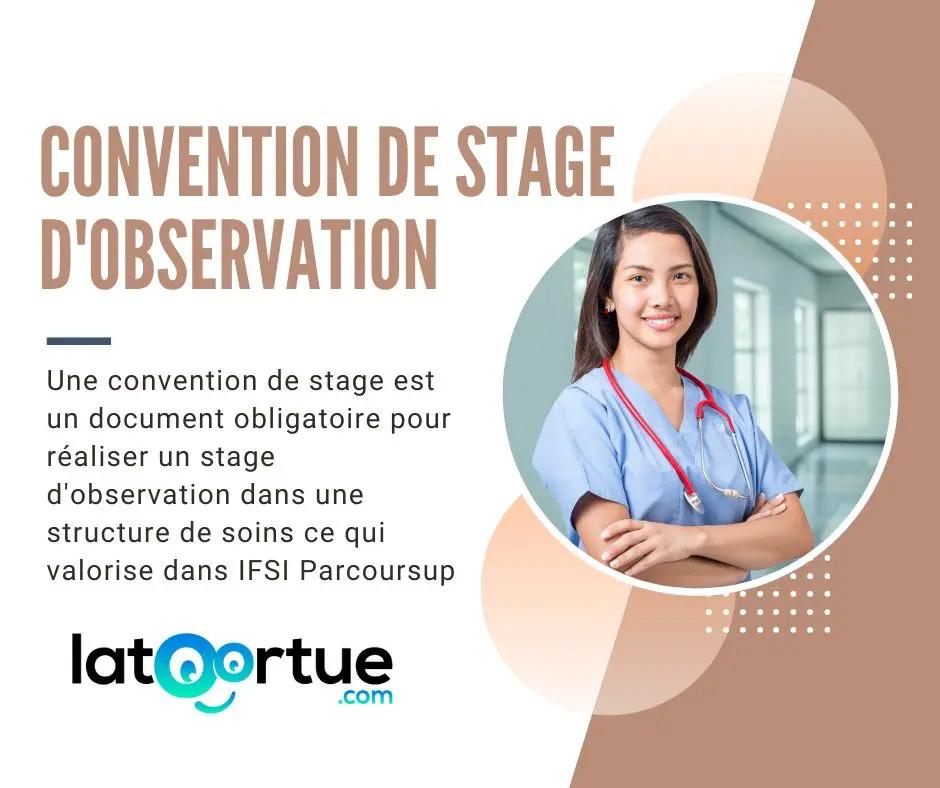 Convention de stage d'observation