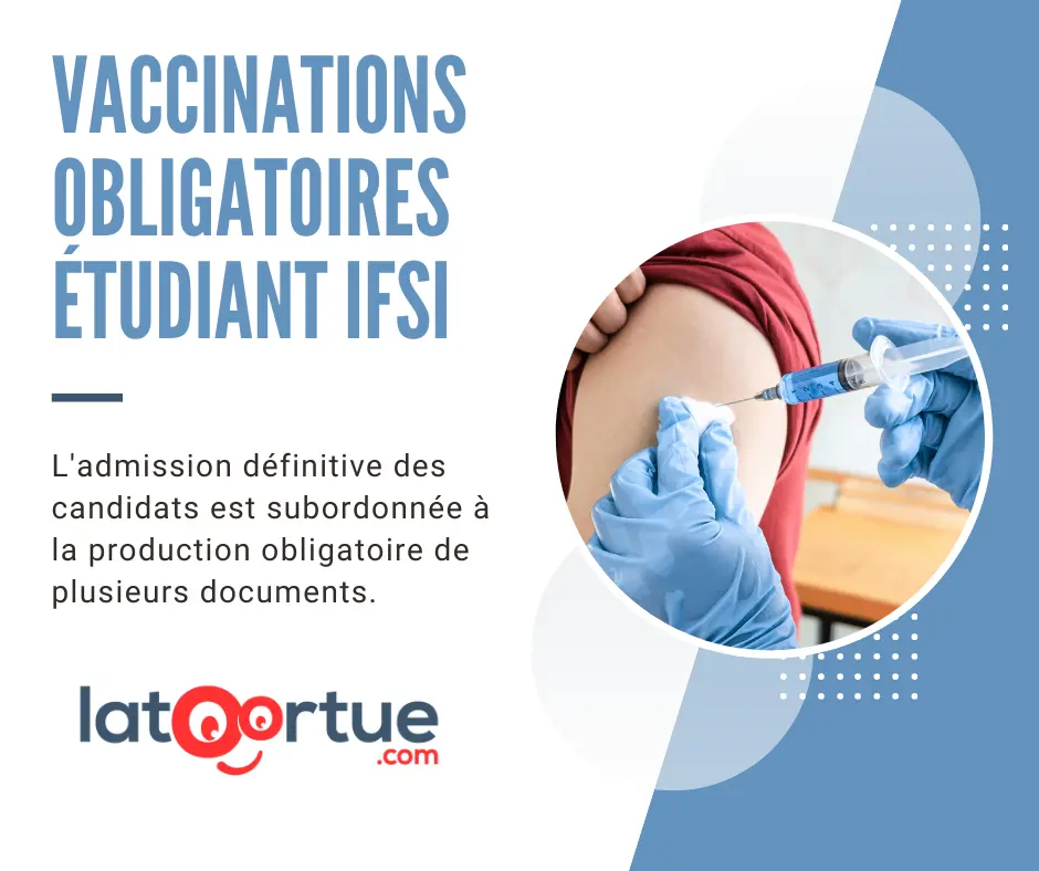Vaccinations obligatoires étudiant IFSI