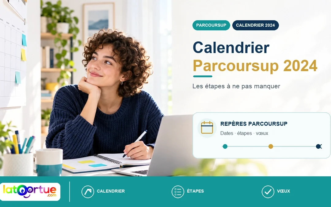 Calendrier Parcoursup 2024