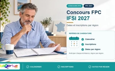 Concours FPC IFSI 2027 : dates, inscriptions et calendrier par région