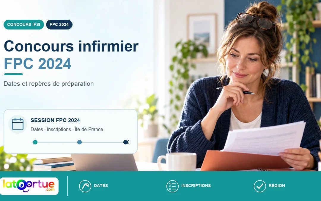 concours infirmier FPC 2024