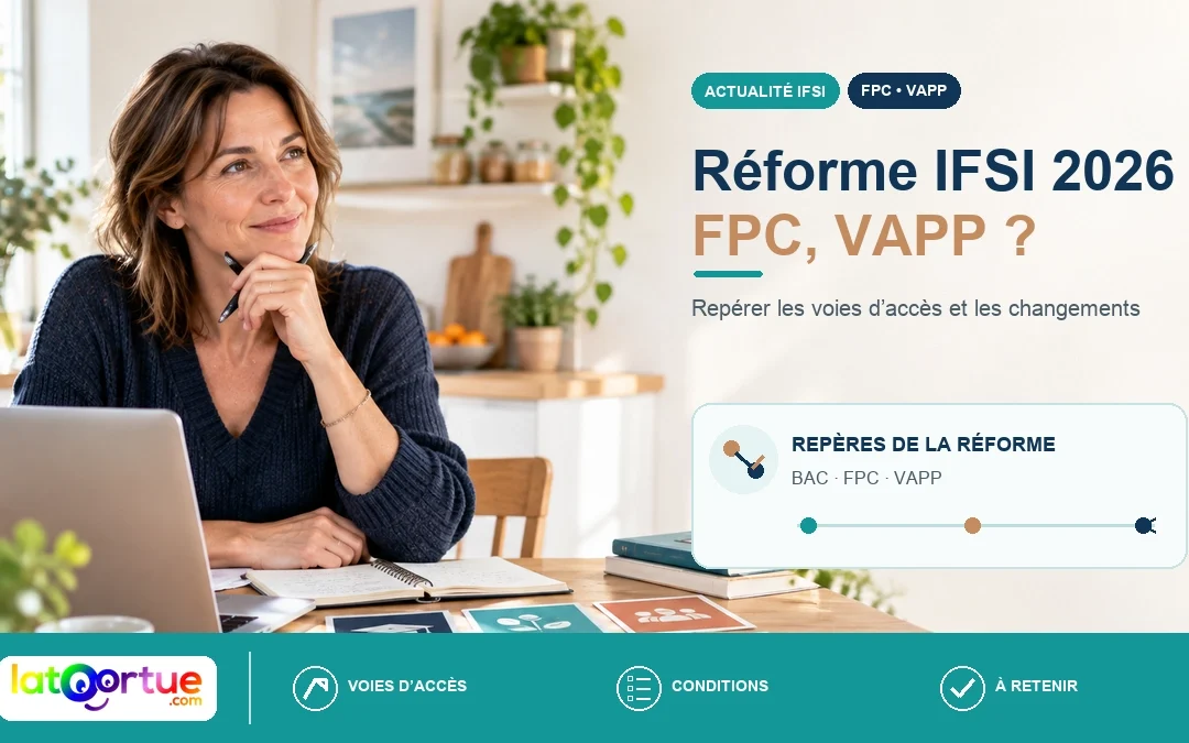 Réforme IFSI 2026 FPC : VAPP et fin des 3 ans ?